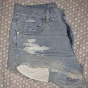 AE high wasted denim shorts
